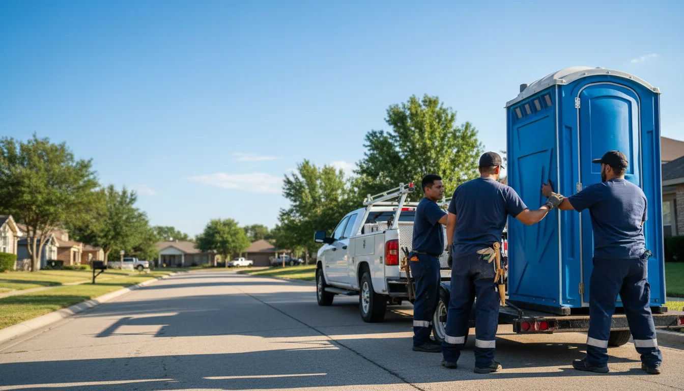 Portable Toilet Rental in Natalia, TX near me